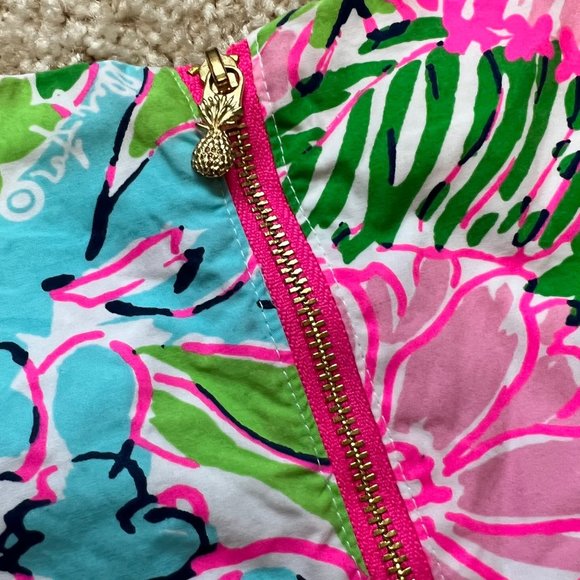 Lilly Pulitzer x Target Nosey Posie Shift Dress Girls XL 14/16 - Picture 4 of 6